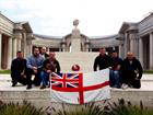 824 NAS Group at the Memorial in Arras