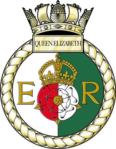 Image result for hms queen elizabeth ship's crest
