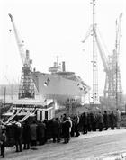 HMS Illustrious Launch - 14 December 1978