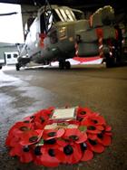 Wreath and Lynx Mark 8 from 815 NAS