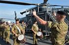 Members of Royal Marines Band Service