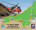 West Cornwall Flypast route