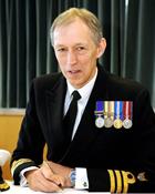 Commander Ian Fitter Executive Commander of RNAS Culdrose