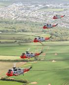 771 NAS Flypast of West Cornwall