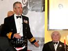 Rear Admiral Keith Blount OBE and Rear Admiral Sir Robert Woodard KCVO DL
