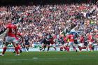 A crowd of over 80,000 at Twickenham