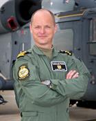 Lt Cdr Jamieson Stride Commanding Officer of 815 Naval Air Squadron