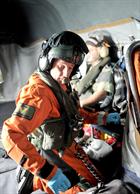 Sgt Tony Russell RM at work in his Search and Rescue role