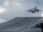 Last Harriers takes off from Ark Royal