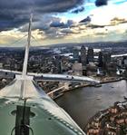 Swordfish over London picture by Lieutenant Commander Andy Thompson