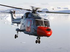 Lynx helicopters South Shetland Islands