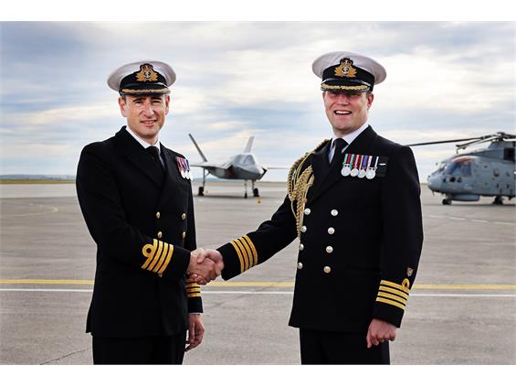New Captain takes command at RNAS Culdrose