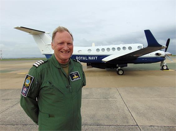 Retirement of Fleet Air Arm legend Andy 'Minky' McKie