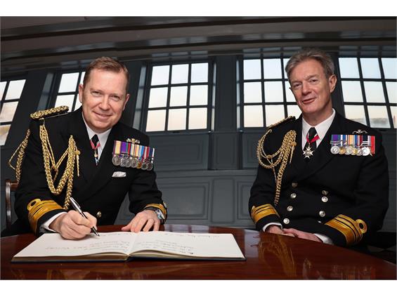 New Second Sea Lord officially welcomed to role