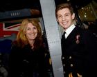 Lt Ollie Brooksbank and Mother Alice Brooksbank