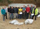 750 NAS students and locals from Hendra beach, near Porthleven