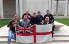 824 NAS Group at the Memorial in Arras