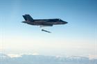 F-35B drops guided weapon 30 October Photo Darin Russell