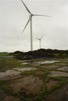 RNAS Mullion site wind farm today