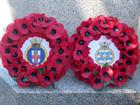 Sea Cadet and 815 NAS wreaths together 