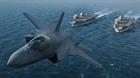 F-35Bs over QE carriers cgi image