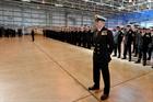 The entire squadron was on parade for a formal decommissioning
