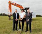 Turf-cutting ceremony before Carillion took over the site ‘Crown Copyright/MOD 2014’