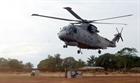 820 Naval Air Squadron deliver essential World Food Programme (WFP) stores to Northern Sierra Leone