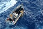 Drug cargo recovered from the sea