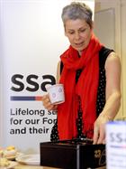 Carol Orchard, Chairperson on SSAFA Culdrose