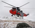 Navy rescue helicopter soars to January record