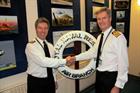 Handover of the Air Branch from Cdr Justin Wood RNR to Cdr Barney Wainwright RNR