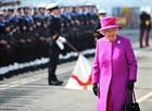 Her Majesty The Queen paid a visit to HMS Ocean as part of her role as the ships sponsor.