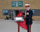 Brig Richard Spencer OBE DFC unveiling 846 plaque