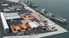This is the first impression of HMS Queen Elizabeth and Prince of Wales together in their future hom