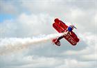 Rich Goodwin throwing the Muscle Bi-plane around