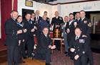 Some of the ship's company with Chester's Royal Naval Association