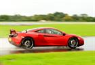 Commodore Alexander’s tour of the Air Station in a McLaren 12C supercar – Crown copyright, LPhot Dan