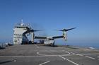 Osprey returns to HMS Ocean