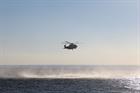 Magic from Merlin as helicopter teams up with HMS Sutherland