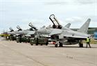 Typhoon Jets of 2 Sqn RAF