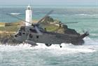849 Naval Air Squadron Sea King Mk 7 helicopters flying around the Cornish Coast (credit: Nic