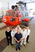LIFE SAVING SEA KING GETS READY FOR ITS VERY PUBLIC APPEARANCE