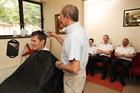Commodore gets his last haircut