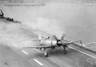 Historic picture of Sea Fury on HMS Ocean
