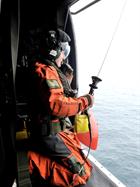 Sgt Tony Russell RM at work in his Search and Rescue role