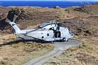 820 NAS Merlin in Scotland - confined area landing