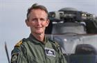 Commander Ian Varley CO of 820 Naval Air Squadron