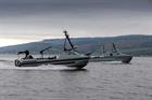 Autonomous minehunting vessels undergo assessment on the Clyde