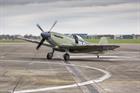 Seafire taxis at Yeovilton - Lee Howard